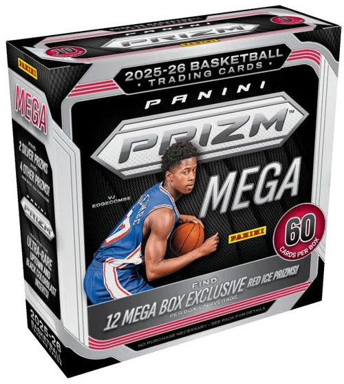 NBA Panini 2025-26 Prizm Basketball Trading Card MEGA Box 6 Packs、ToyWiz、kayou