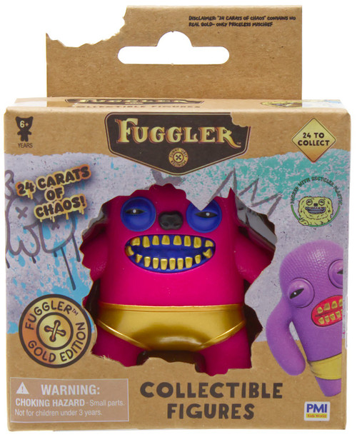 Fuggler Gold Edition Greedy Grinner 2.5 Mini Figure PMI - ToyWiz