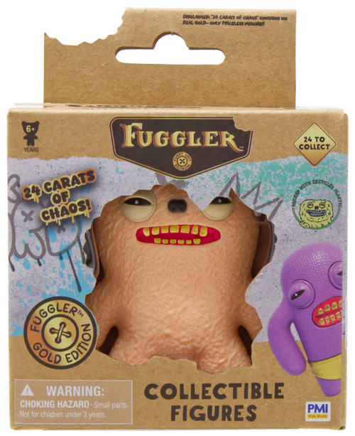Fuggler Gold Edition Old Tooth 2.5 Mini Figure PMI - ToyWiz