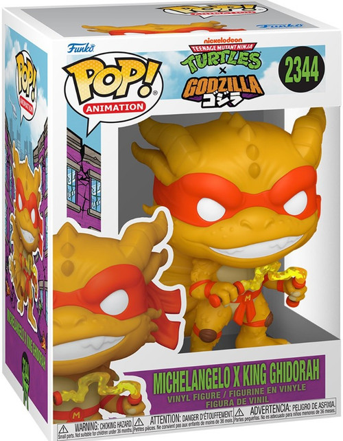 Funko Teenage Mutant Ninja Turtles x Godzilla POP Animation