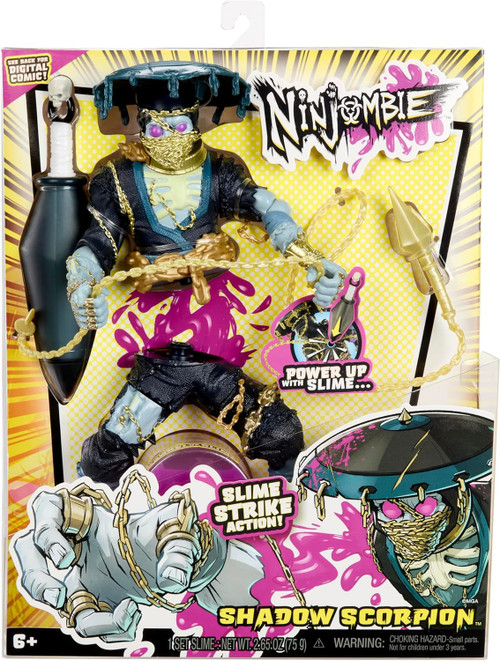 Ninjombie Shadow Scorpion Action Figure Slime Strike Action MGA