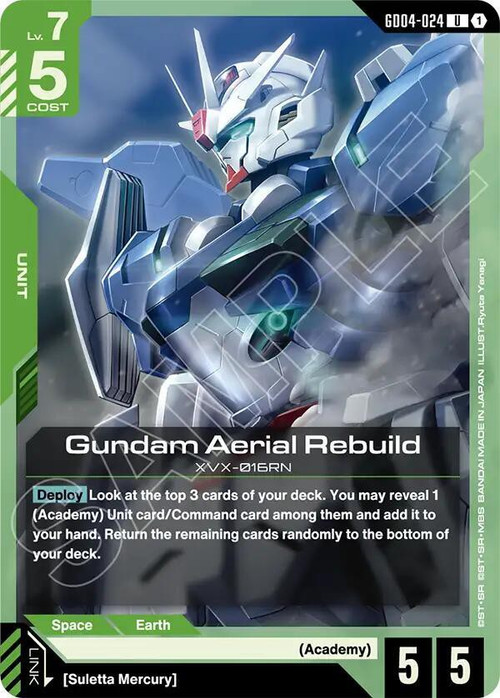 Gundam Trading Card Game Phantom Aria Single Card Uncommon Gundam