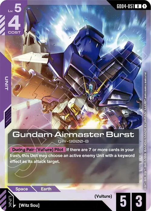 Gundam Trading Card Game Phantom Aria Single Card Rare Gundam