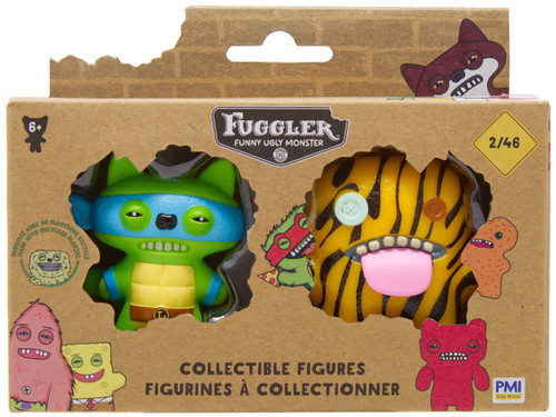 Fuggler Series 2 Leonardo & Oogah Boogah 2.5-Inch Mini Figure 2-Pack、ToyWiz、kayou