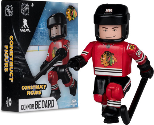 McFarlane Toys NHL Chicago Blackhawks Construct-a-Figure Series 1 Connor Bedard Mini Figure、ToyWiz、kayou