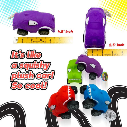Irre-Squish-Tible! Squishy Wheelz PURPLE Squishy Vehicle、ToyWiz、kayou
