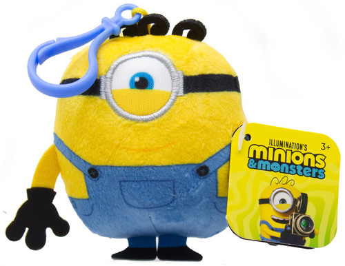 Despicable Me Minions Monsters 3.5 Inch Plush Hanger bJamesb - ToyWiz