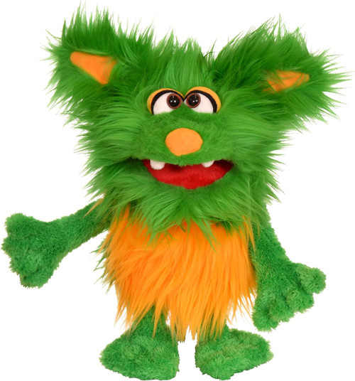 Living Puppets Rocky the Green Monster 12-Inch Hand Puppet、ToyWiz、kayou