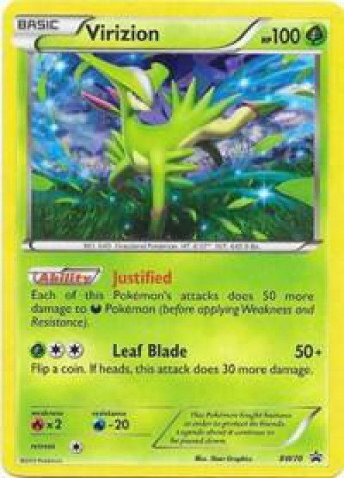 Pokemon Black & White Promo Promo Virizion BW70、ToyWiz、kayou