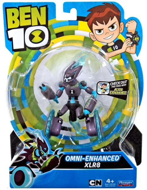 BEN10 フィギュア Ben 10 Basic Omni-Enhanced XLR8 5 Action Figure Damaged Package