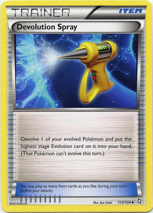 Pokemon Black & White Dragons Exalted Uncommon Devolution Spray #113 Reverse Holo、ToyWiz、kayou