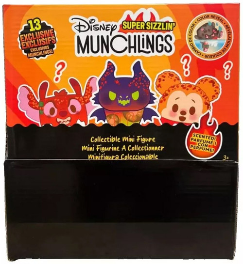 Disney Munchlings Super Sizzlin Mystery Box 24 Packs Just Play