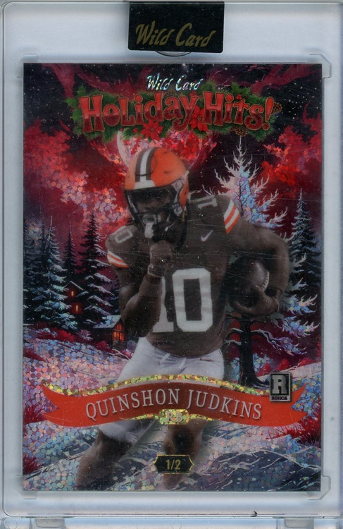 NFL 2025 Wild Card Holiday Hits! 1/2 Quinshon Judkins、ToyWiz、kayou