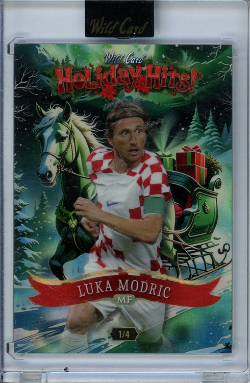 Soccer 2025 Wild Card Holiday Hits! 1/4 Luka Modric、ToyWiz、kayou