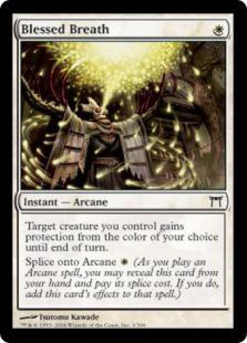 MtG Champions of Kamigawa Common Blessed Breath #1 Moderately Played、ToyWiz、kayou