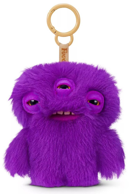 Fuggler Annoyed Alien 4-Inch Plush Keyring Purple、ToyWiz、kayou