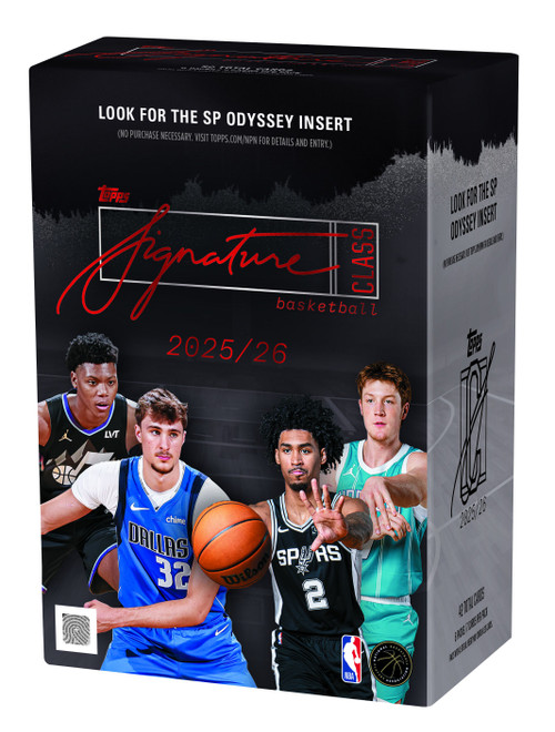 NBA Topps 2025-26 Signature Class Basketball Trading Card BLASTER