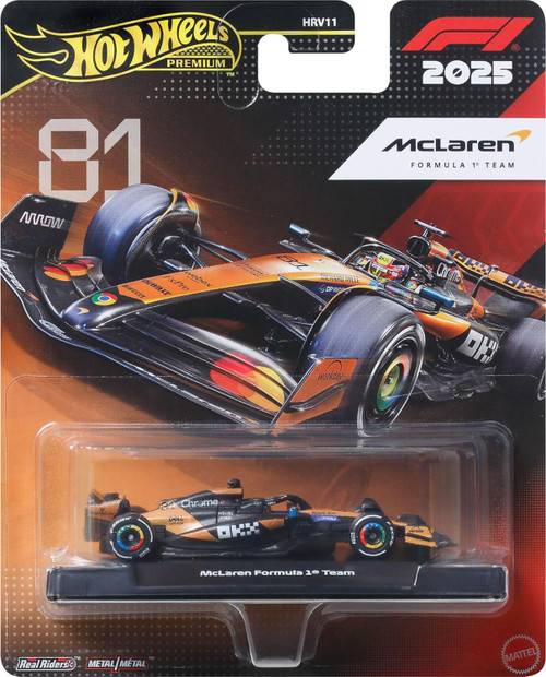 F1 ミニカー　Michelin Collection 限定品 3台 セット Hot Wheels Premium F1 Mclaren Formula 1 Team 164 Die Cast Car 81
