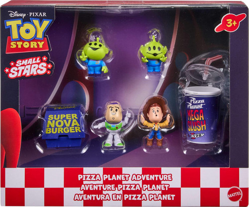 Disney Pixar Toy Story 5 Small Stars Pizza Planet Adventure 1.75