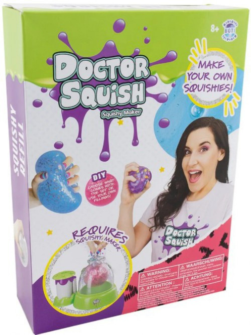Doctor Squish Squishy Maker Pack Refill Kit Requires Squishy Maker Unit!、ToyWiz、kayou