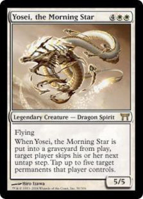 MtG Champions of Kamigawa Rare Yosei, the Morning Star #50 Moderately Played、ToyWiz、kayou