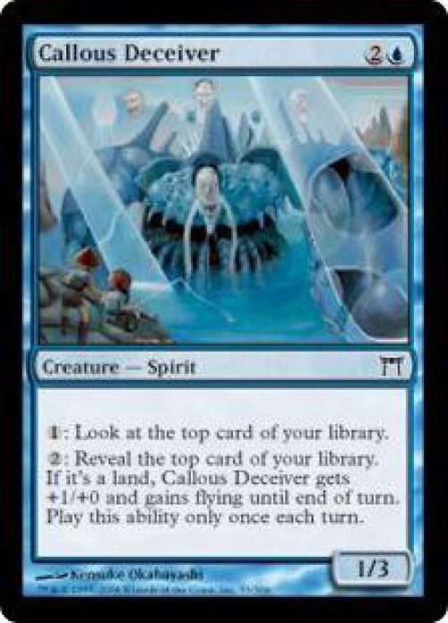 MtG Champions of Kamigawa Common Callous Deceiver #53 Moderately Played、ToyWiz、kayou