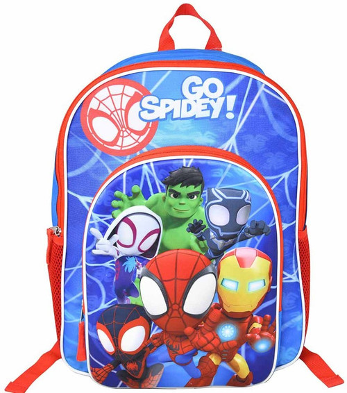 Marvel Spider-Man Spidey & Friends 16-Inch Backpack、ToyWiz、kayou