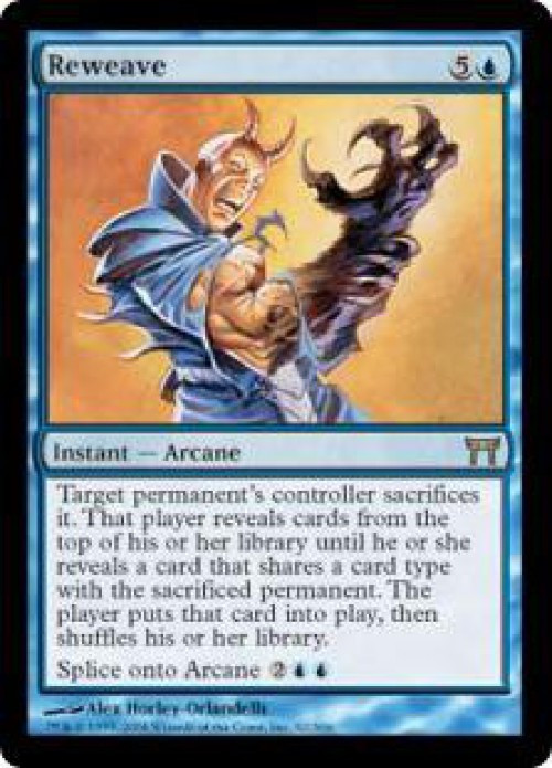 MtG Champions of Kamigawa Rare Reweave #82 Moderately Played、ToyWiz、kayou