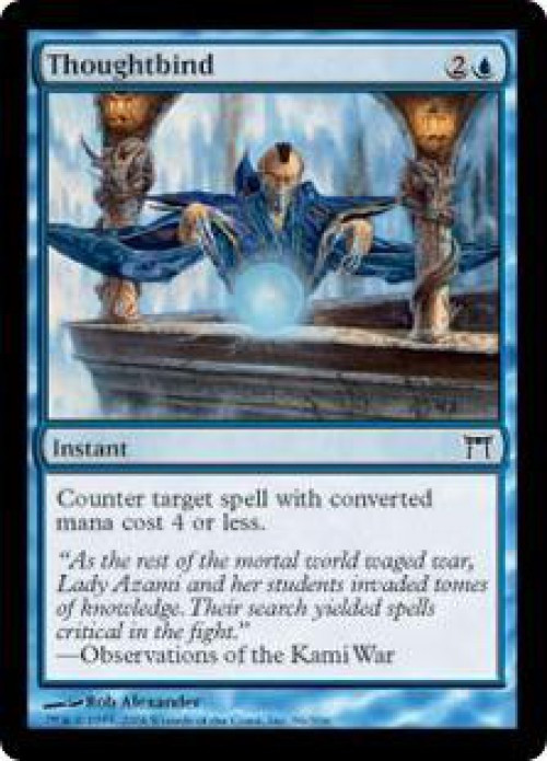 MtG Champions of Kamigawa Common Thoughtbind #96 Lightly Played、ToyWiz、kayou