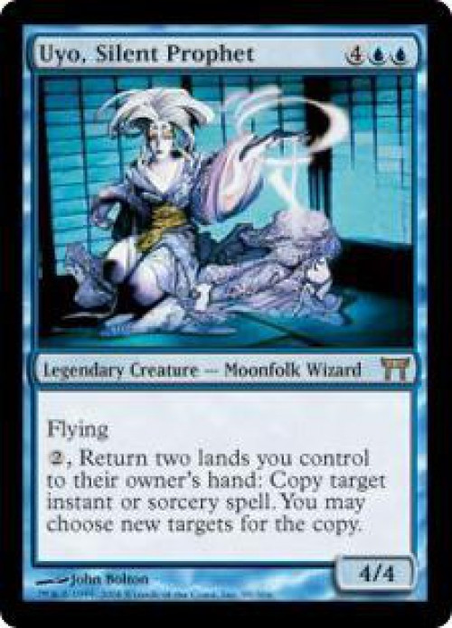 MtG Champions of Kamigawa Rare Uyo, Silent Prophet #99 Lightly Played、ToyWiz、kayou