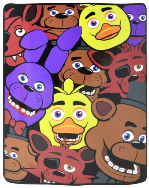 Five Nights at Freddy's Fleece Throw Blanket、ToyWiz、kayou
