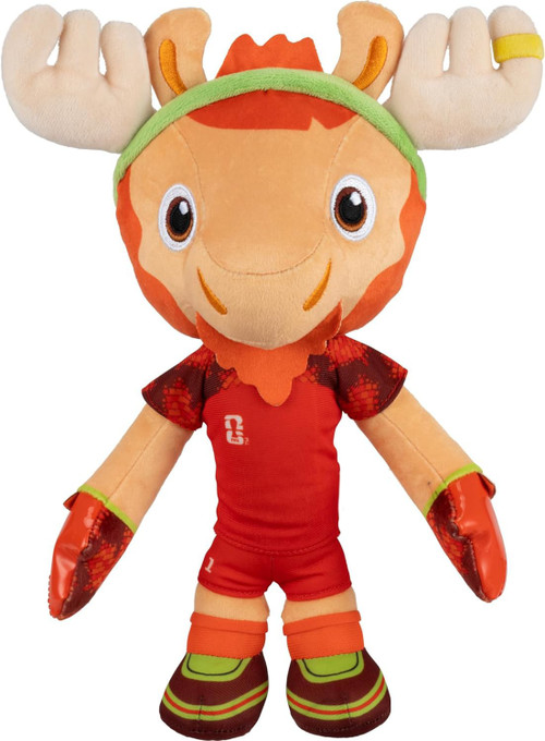 FIFA World Cup Canada Maple the Moose Mascot 8-Inch Plush、ToyWiz、kayou