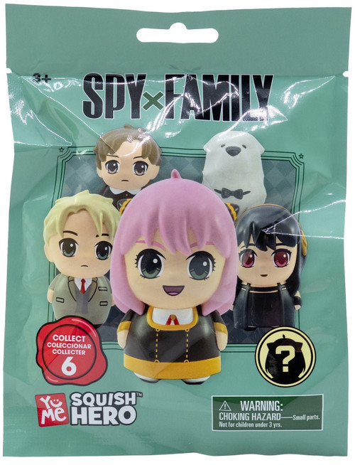 Spy X Family Squish Hero Mystery Pack 1 RANDOM Figure、ToyWiz、kayou