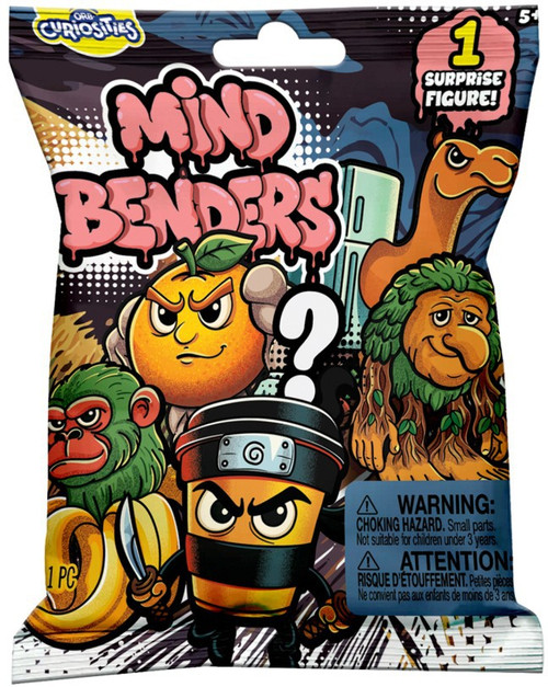 Curiosities Mind Benders Mystery Pack 1 RANDOM Surprise Figure、ToyWiz、kayou