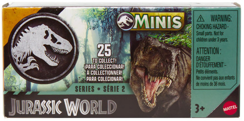 Jurassic World MINIS 2026 Series 2 Mystery Pack 2 RANDOM Dinos、ToyWiz、kayou
