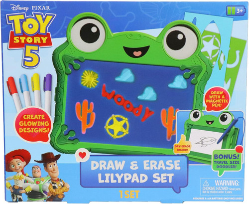 Disney Pixar Toy Story 5 Draw Erase Lilypad Set Tara Toy - ToyWiz