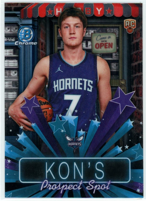 NBA 2025-26 Bowman Basketball Hobby Stars Kon Knueppel HS-7 Rookie、ToyWiz、kayou