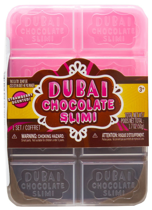 Dubai Chocolate Slimi Strawberry Scented 1.7 Oz Slime、ToyWiz、kayou
