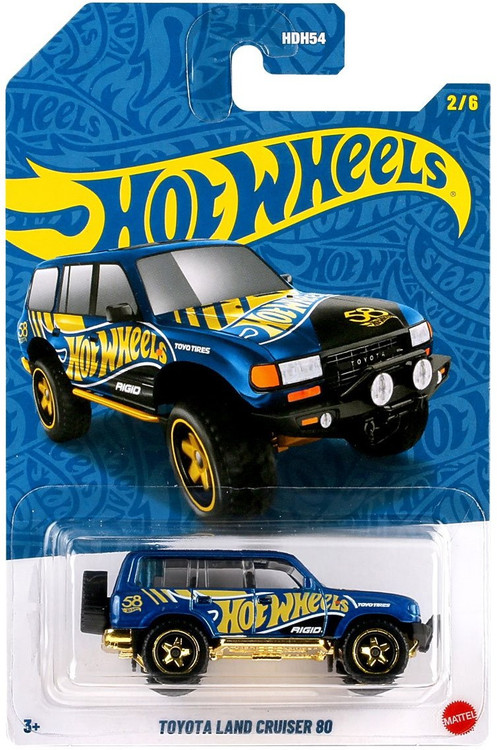 Hot Wheels 57th Anniversary 2026 Pearl Chrome Toyota Land Cruiser