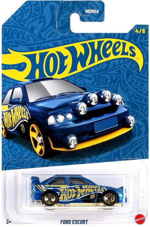 Hot Wheels 57th Anniversary 2026 Pearl and Chrome Ford Escort 164
