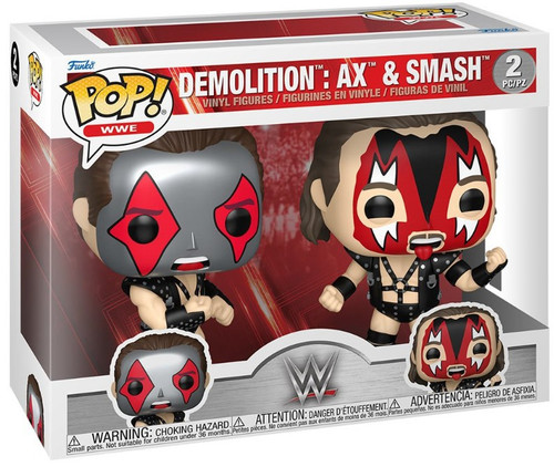 Funko WWE POP WWE Demolition MT Vinyl Figure 2-Pack - ToyWiz