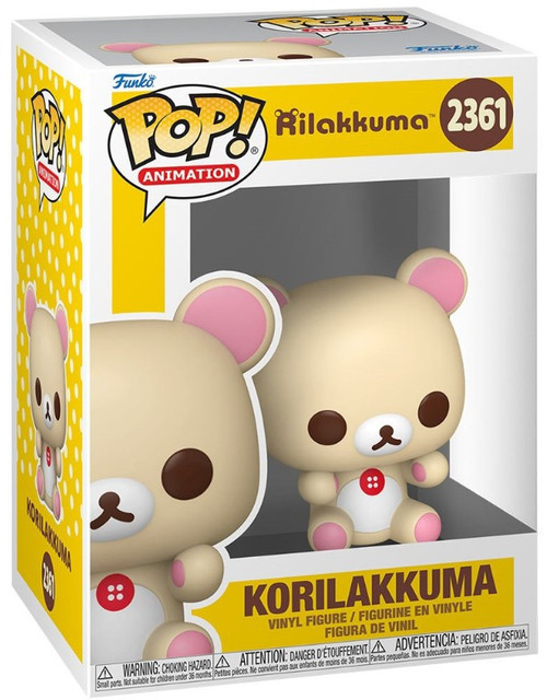 Funko Rilakkuma POP Animation Korilakkuma Vinyl Figure 2361 - ToyWiz
