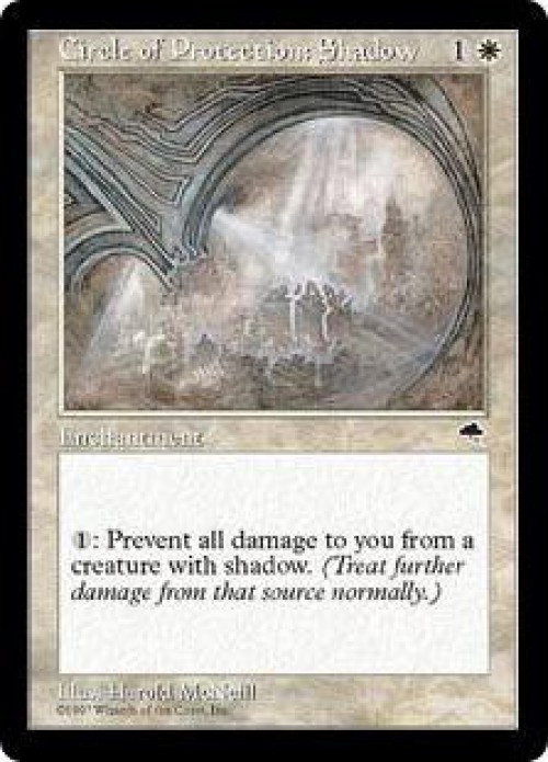 MtG Tempest Common Circle of Protection: Shadow #12、ToyWiz、kayou