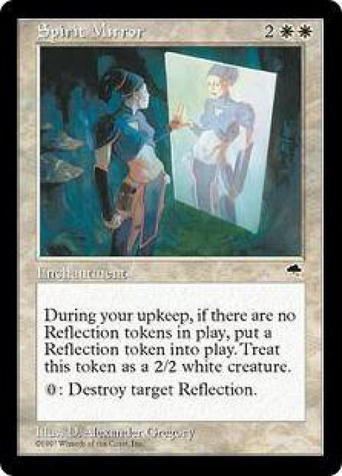 MtG Tempest Rare Spirit Mirror #48、ToyWiz、kayou