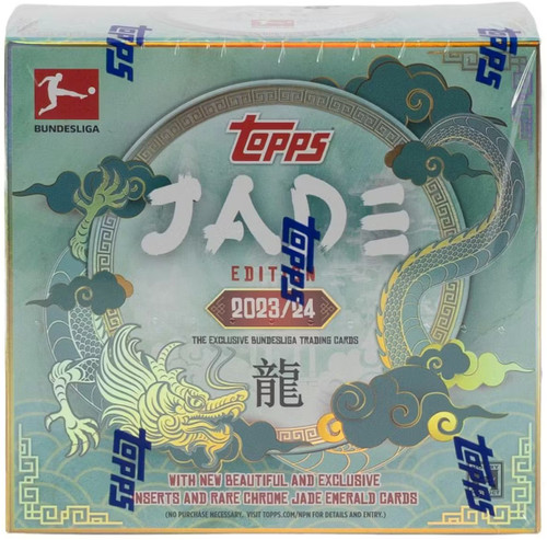 Topps 2023-24 Bundesliga Soccer Jade Edition Trading Card HOBBY Box、ToyWiz、kayou