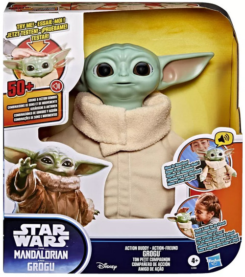 Star Wars The Mandalorian & Grogu Action Buddy Grogu 10-Inch Figure、ToyWiz、kayou