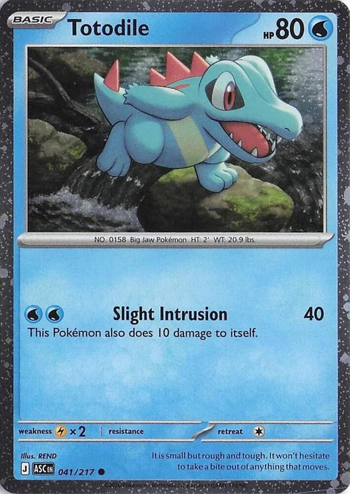 pokemon card totodile Pre-order Special Set Big Bite The Defending Pokemon cant retreat during your opponents next turn 10 Pokemon Trading Card Game Mega