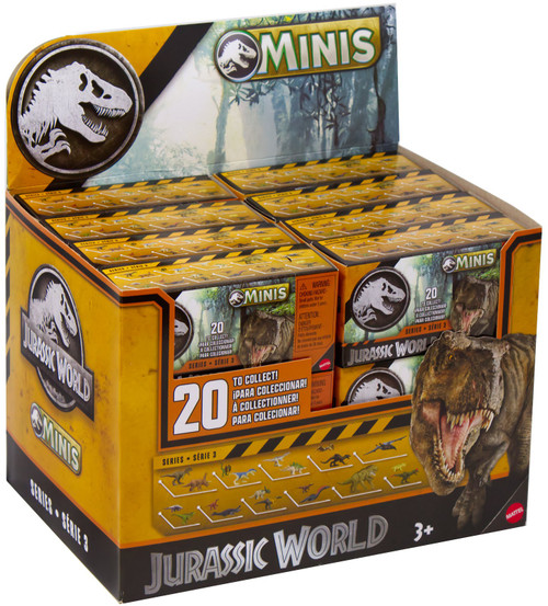 Jurassic World MINIS 2026 Series 3 Mystery Box 24 Packs、ToyWiz、kayou