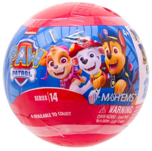 Paw Patrol MashEms Series 14 Mystery Pack 1 RANDOM Character、ToyWiz、kayou