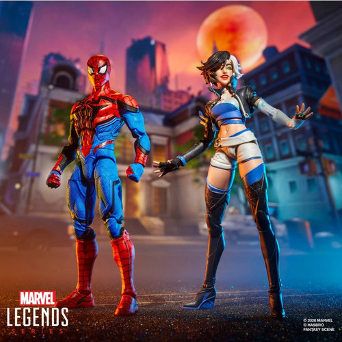 Marvel Legends Rivals Spider-Man and Luna Snow Action Figure 2-Pack (Pre-Order ships September)、ToyWiz、kayou